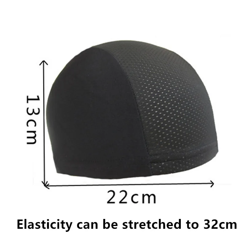 Motorcycle Helmet Inner Cap Coolmax Hat Quick Dry Breathable Racing Under Beanie For Sports Sweat Comfort | Автомобили и