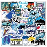 103050pcs winter skiing snow mountain graffiti stickers car luggage laptop skateboard snowboard refrigerator ski decal sticker