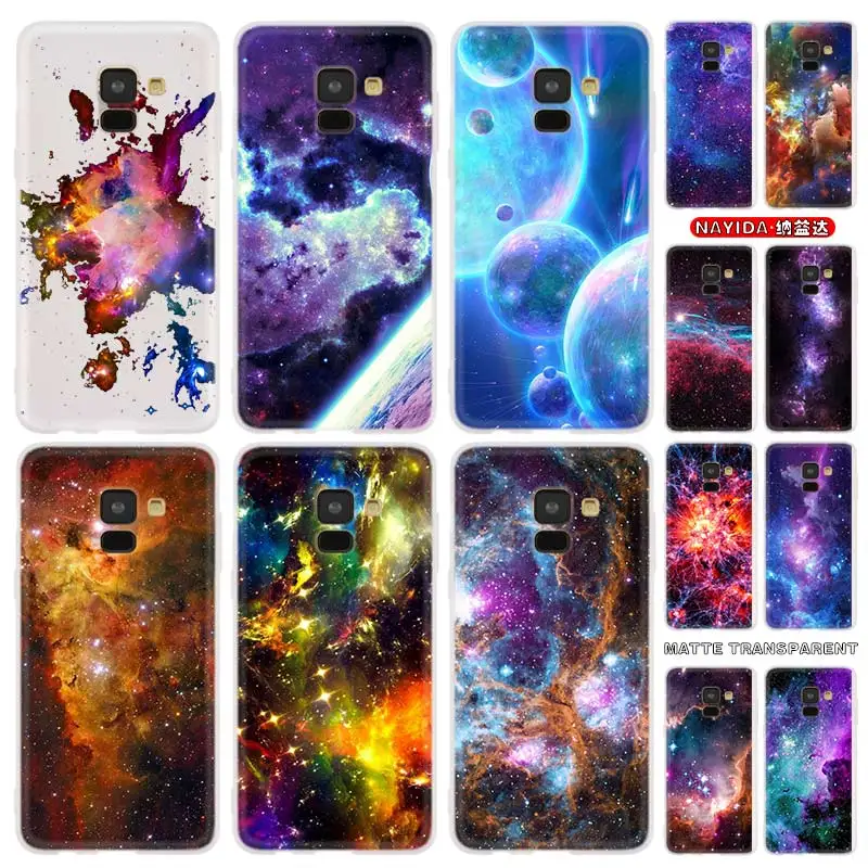 Чехол для телефона Samsung Galaxy J6 J8 J5 J7 J4 Plus 2018 2016 2017 EU Prime Pro CORE Cover Star space For galaxy universe |