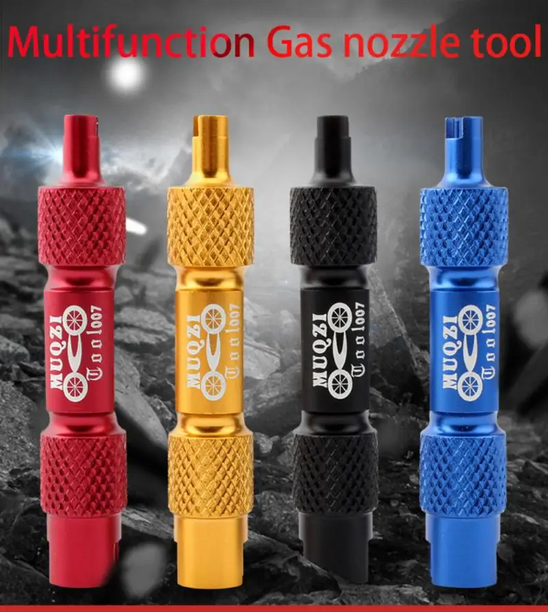 Многофункциональный ключ для разборки сердечника клапана велосипеда с двойной