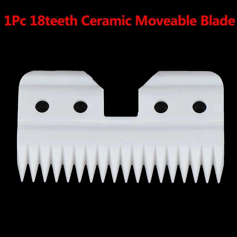

Ceramic Blade Cutter for Magic Clip 2-Hole Clipper Fit Most Hair Clipper Hair Trimmer Beard Blade Hair Removal