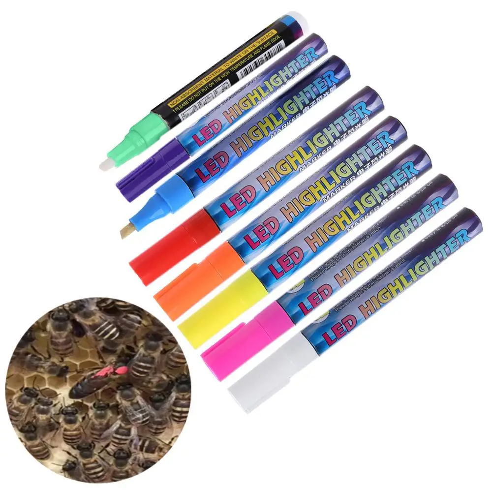 1 шт. набор маркеров для маркировки пчелы 8 цветов инструменты пчеловодства и пчел