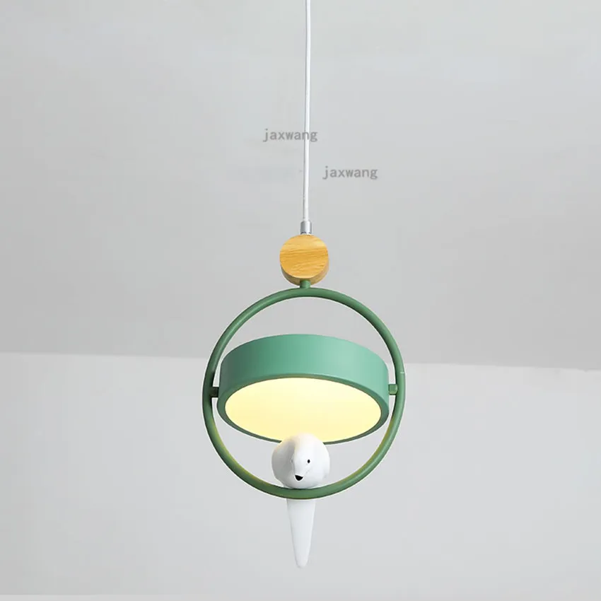 Железный подвесной светодиодный светильник в стиле пост-модерн скандинавский