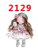 2129 30 шт мультфильм персонаж плоское украшение из смолы PR 2112 - Цвет: 2129