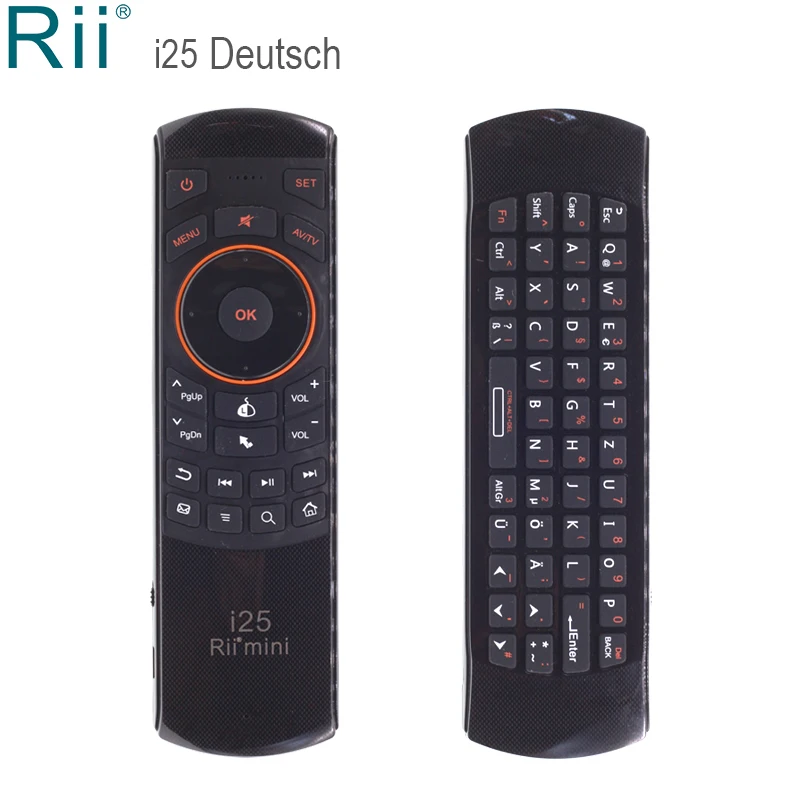 Беспроводная мини-клавиатура Rii i25 с функцией ИК 2 4 ГГц | Компьютеры и офис