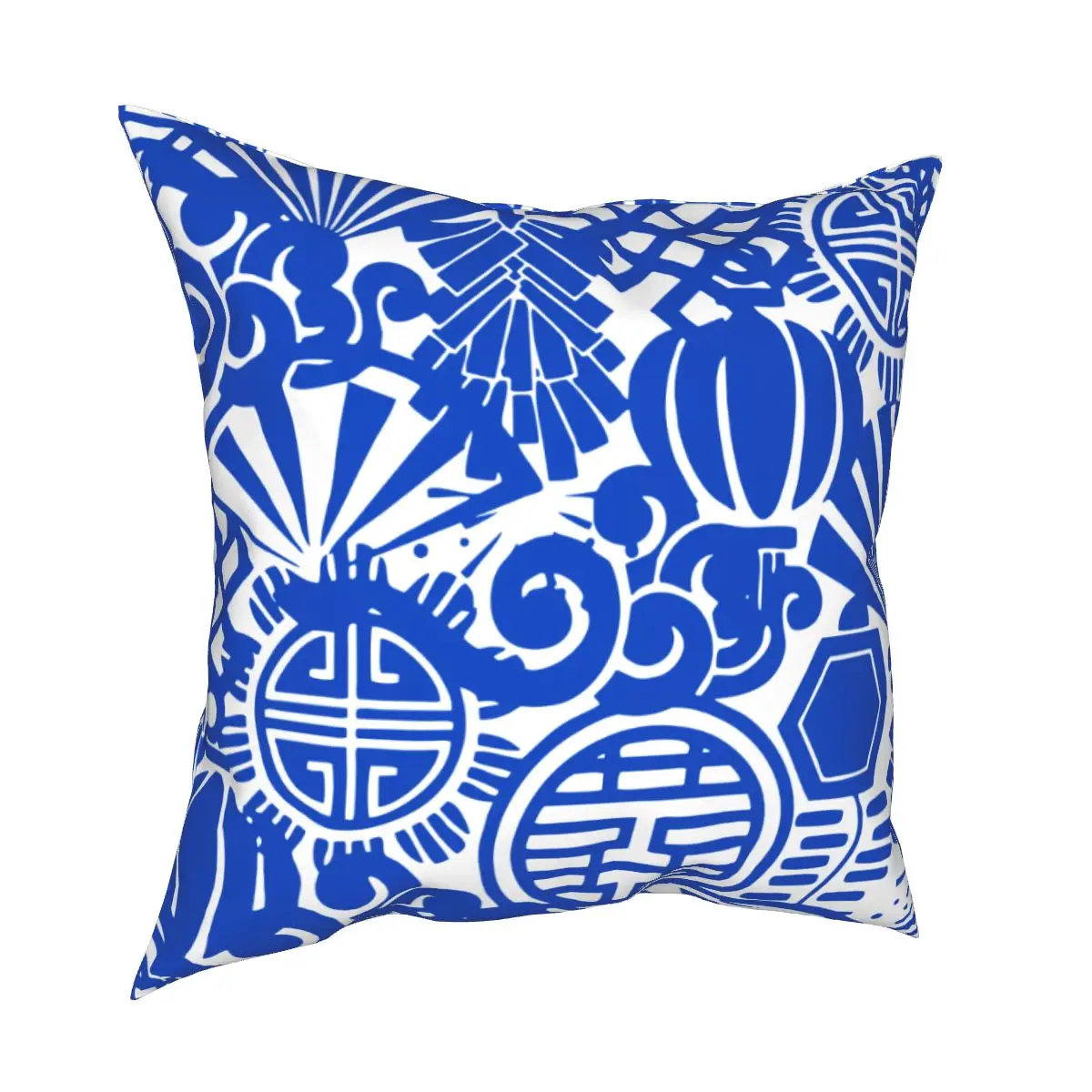 

Чехол для подушки на молнии, с рисунком