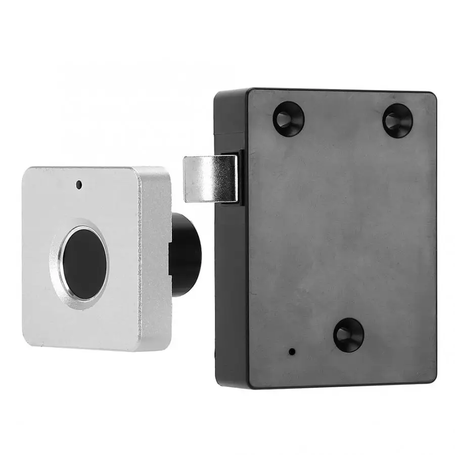 Biometric Fingerprint Lock Anti Theft Keyless Panel for Home Office Drawer Cabinet Wardrobe | Безопасность и защита