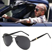 polarized sunglasses for men mirror aviation metail frame black pilot retro sun glasse retro male sun glasses classic eyewear