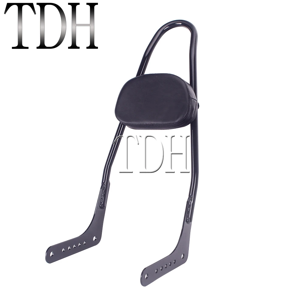 Кожаная подкладка для спинки Кафе Racer мотоцикла 22 дюйма Harley Softail Slim FLSL FXST Street Bob FXBB