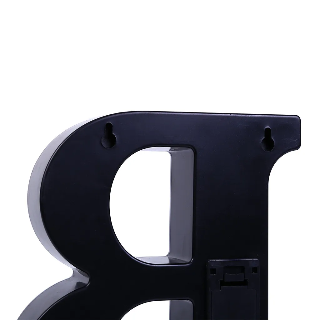 DIY 26 букв светодиодный ночник английский Marquee знак Алфавит 3D Настенный ночник t домашний Свадебный день рождения Жених