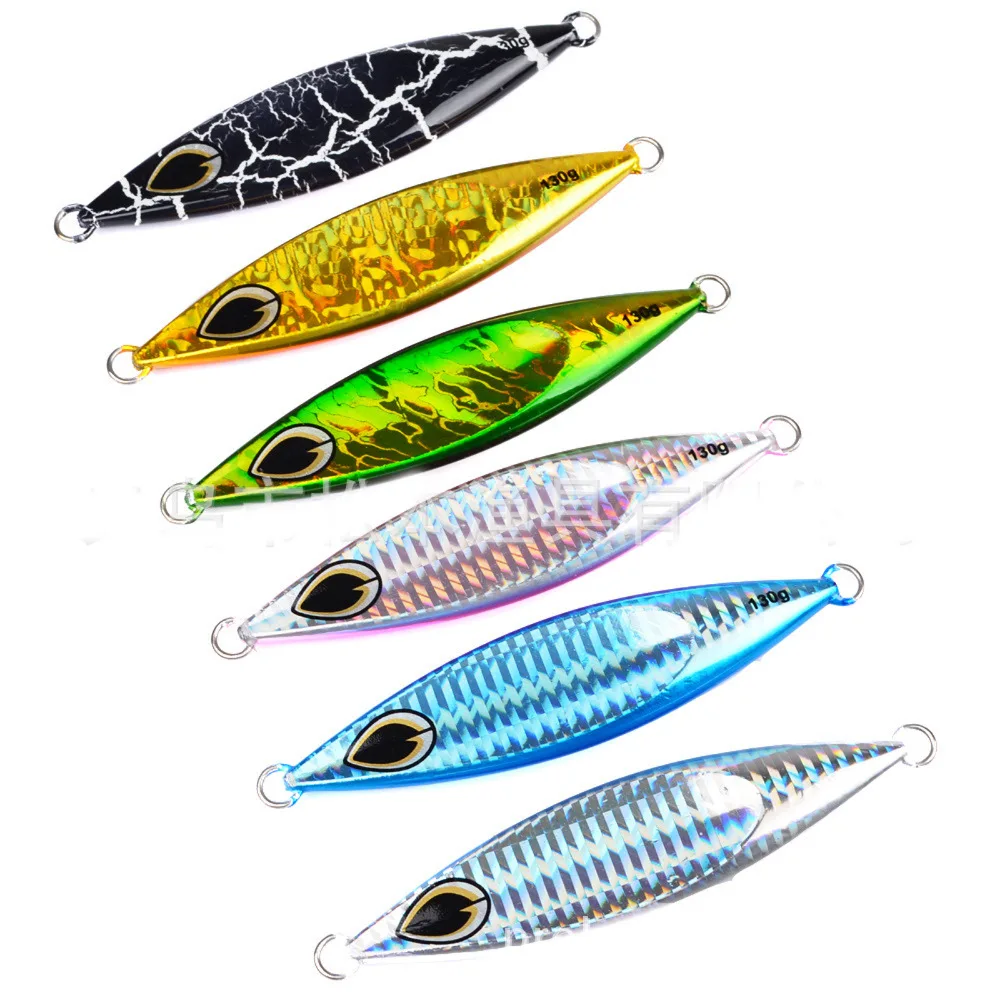 5 шт. медленно джиг Рыбалка глубоководная Морская Лодка Рок пляж металлические