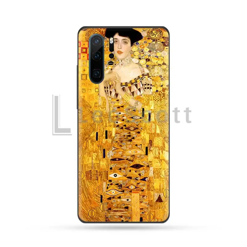 

Gustav Klimt Phone Case Funda For Huawei P9 P10 P20 P30 Lite 2016 2017 2019 plus pro P smart
