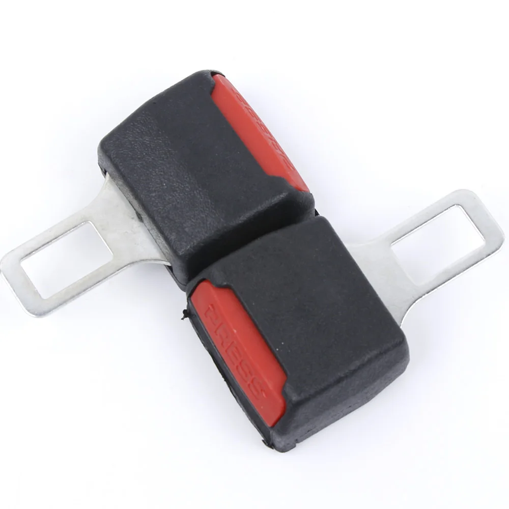 

2Pcs Universal Car Seat Belt Plug Buckle Extension Clip Alarm Stopper Canceller High Quality