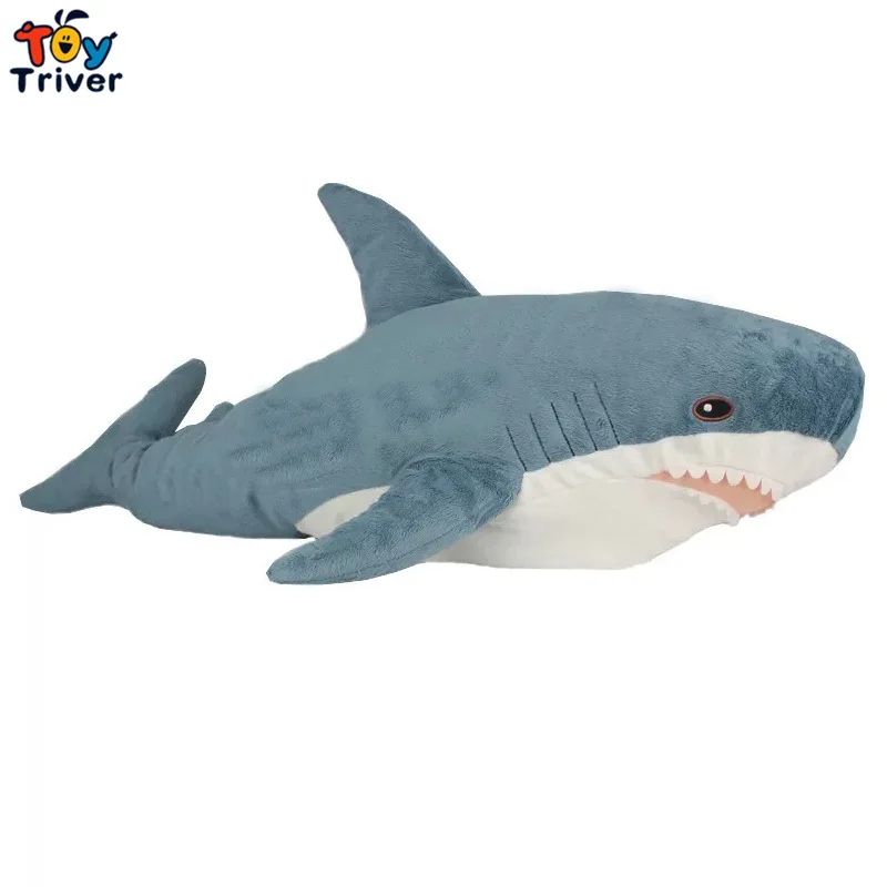 Лидер продаж плюшевая игрушка гигантская молотковая голова Синяя Акула мягкие