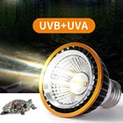 Профессиональный 3 Вт лампа для рептилий UVA UVB5.0 UVB10.0 Lmap светодиодный лампы Черепаха Ящерица Basking солнечных лучей UVB лампы освещения