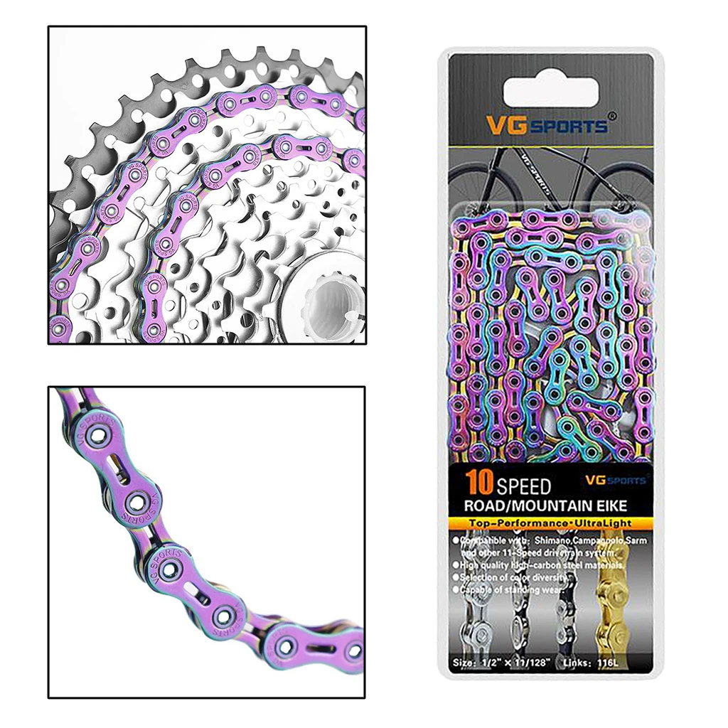 

Bike Chain Replacement 9S 10S 11S Bicycles Chains Repair Kits Components