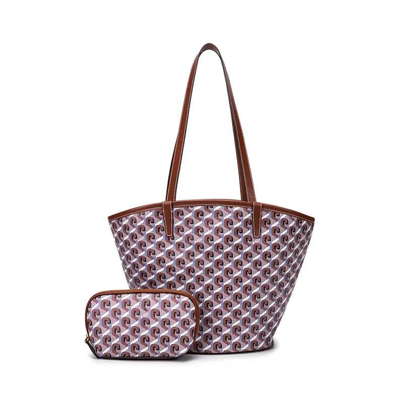 

Printed bag women's new shopping fashion 100 shoulder bag large-capacity Tote bag handbag