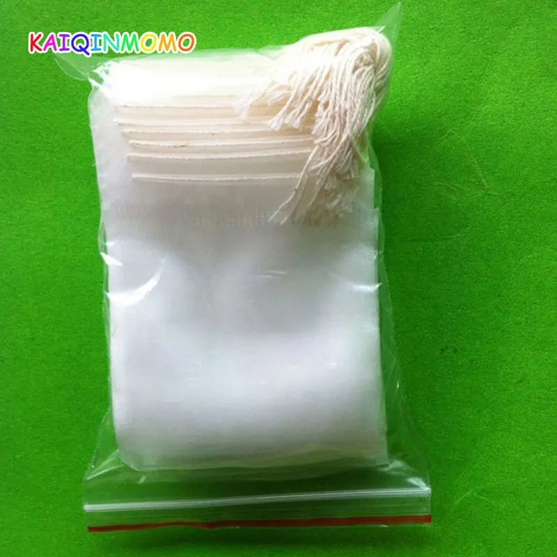 50 шт./лот нейлоновый фильтр для чайных пакетиков пустые прозрачные чайные