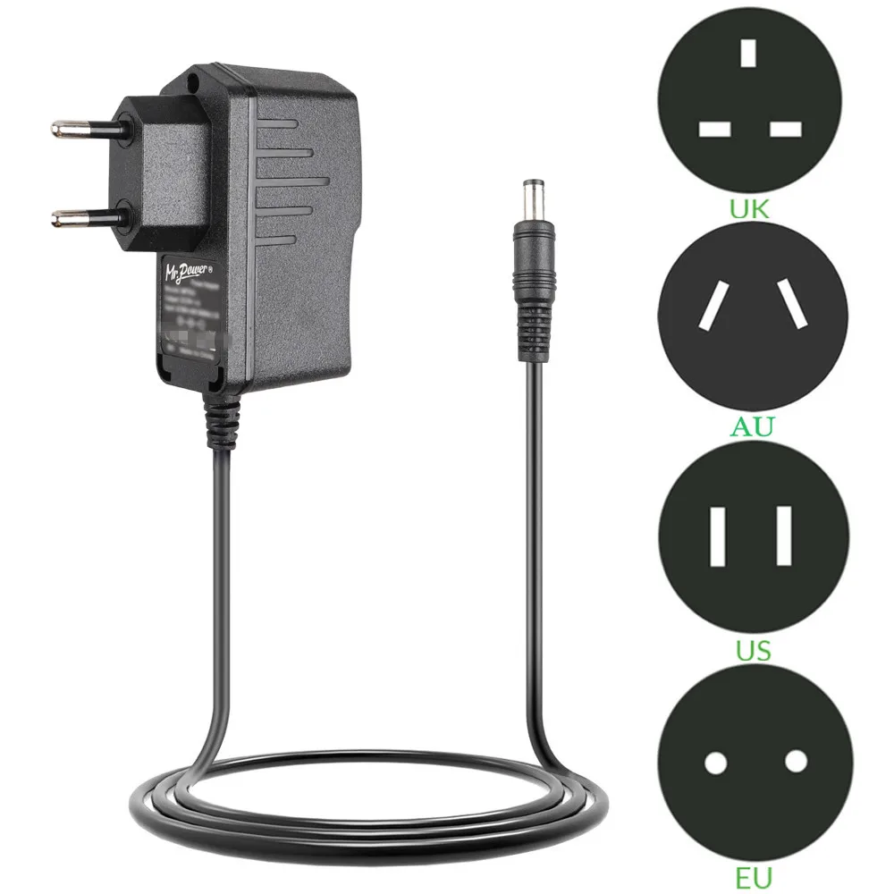 Высокое качество 9V DC 1A гитарный эффект педаль питания адаптер Черный для ammoon PockRock