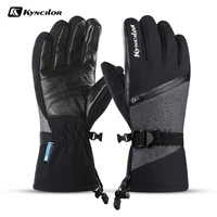 winter thicken snow ski gloves waterproof windproof touch screen skiing snowboard gloves for men women motorcycle riding glove