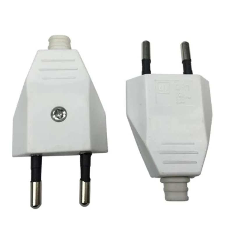 white black Detachable Removable wiring plug Assembly EU 4.0mm Electrical Swiss Italy industrial Power Cord plugg |
