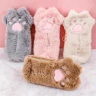 Чехол для карандашей в виде кошачьей лапы