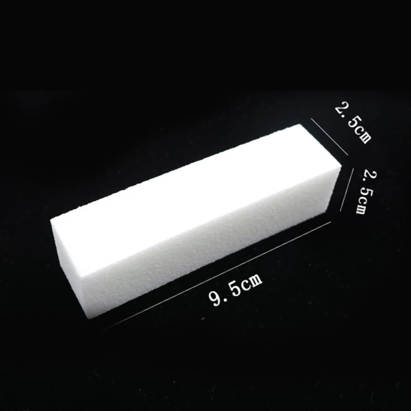 

20Pcs/Set Sanding Sponge Nail File Buffer Block for UV Gel Polish Nail Art Pedicure White Nail Buffers File Tool