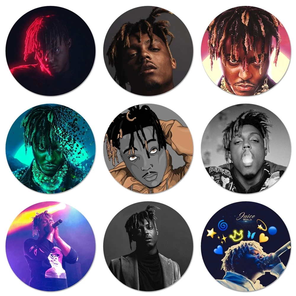 

58 мм Rapper Juice WRLD Магнитная открывалка для бутылок для холодильника пива, колы Sue открывалка для бутылок