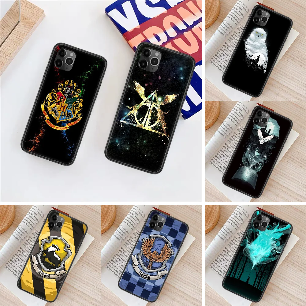 

Potters movie Harries Phone Case Cover Hull For iphone 5 5s se 2 6 6s 7 8 12 mini plus X XS XR 11 PRO MAX black luxury
