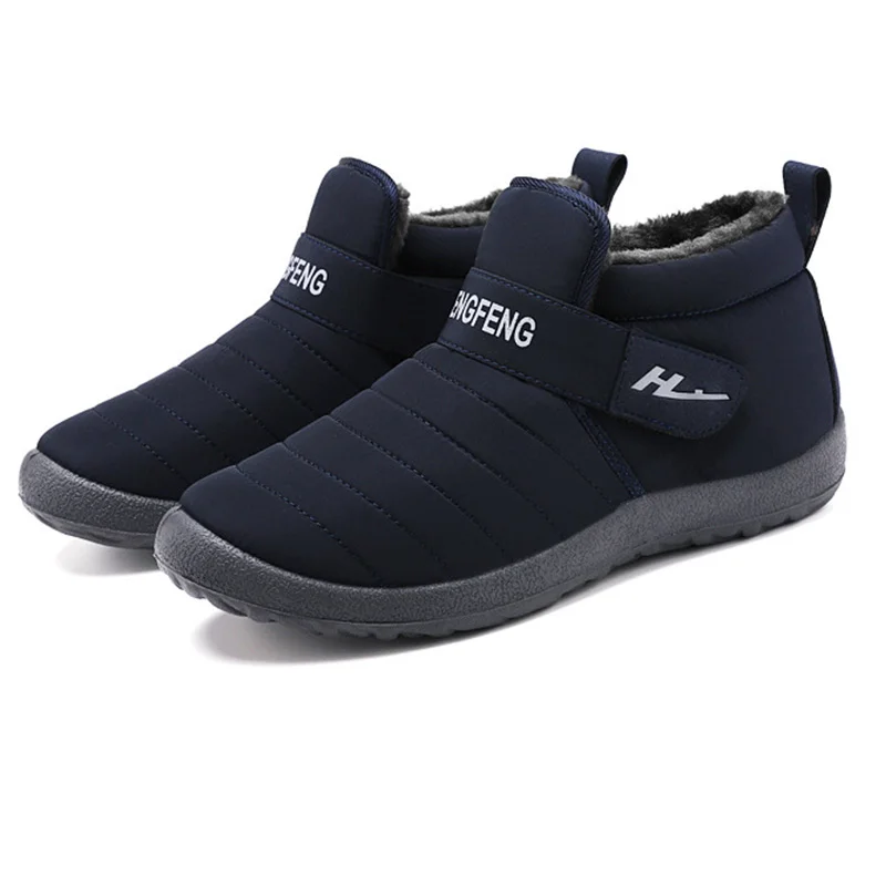 2019 теплая зимняя обувь зимние ботинки водонепроницаемые плюшевые женская