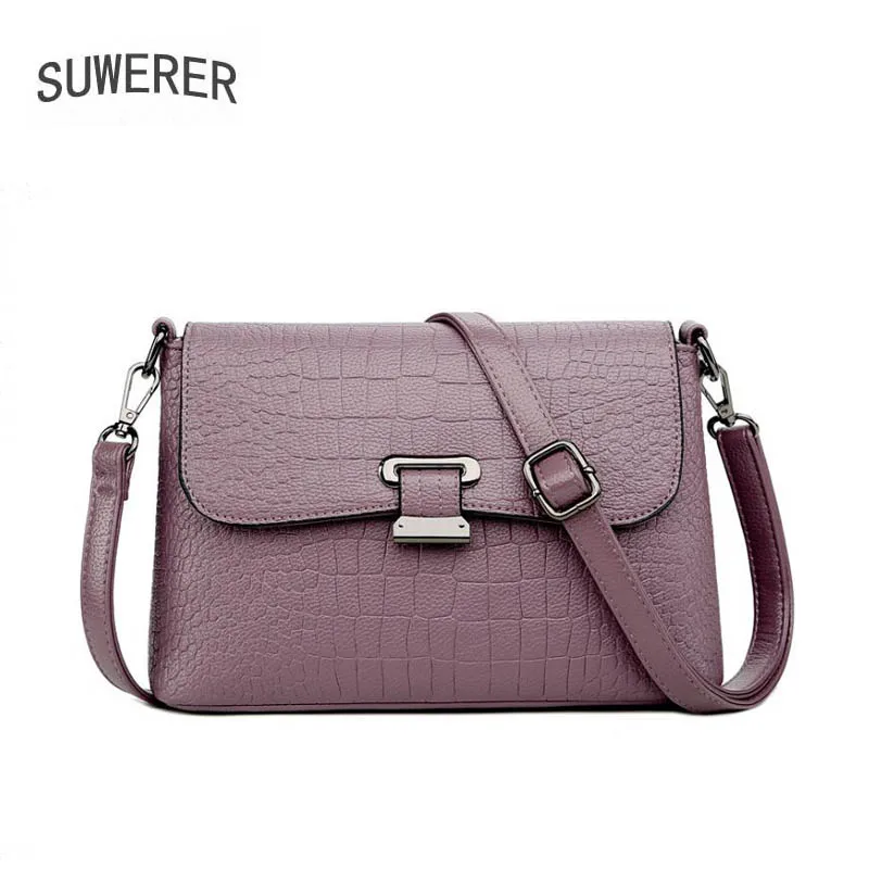 Новые сумки через плечо SUWERER из воловьей кожи для женщин роскошные женские