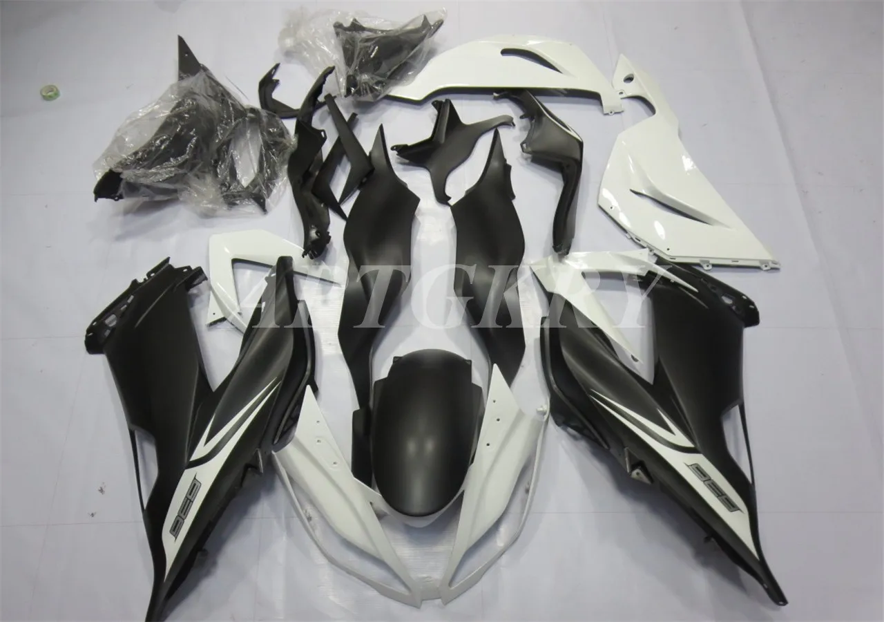 

New ABS Plastic Shell Motorcycle Fairing kit Fit For Kawasaki Ninja ZX6R 636 ZX-6R 2013 2014 2015 2016 2017 2018 White Black