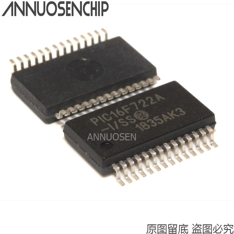 

10PCS PIC16F722A-I/SS PIC16F722A SSOP28