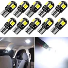 10 шт. T10 Led лампочка для салона автомобиля Canbus для Mercedes benz A B R G Class GLK GLA w204 W251 W463 W176