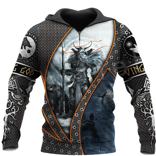 

Новинка, модный костюм liasosо из мультфильма «Викинги» с символами татуировок, «Викинги», тренировочный костюм с принтом 3D, повседневный унис...