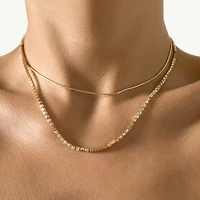 ywzixln fashion punk multi layer neck chains jewelry crystal snake chain sexy gift accesories for female girls necklaces z0251