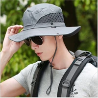 men bucket hat wide brim lined mesh breathable casual foldable caps outdoor cycling fishing hiking anti uv sun hats for women