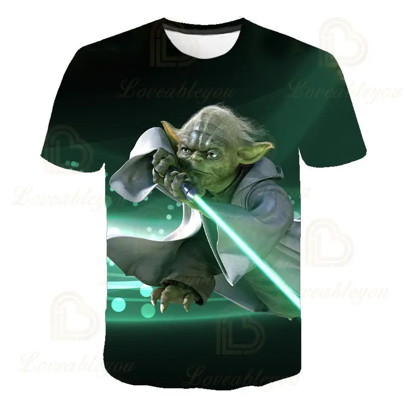 2021 Детская футболка с 3D-принтом мандалор Yota мужские женские детские летние топы