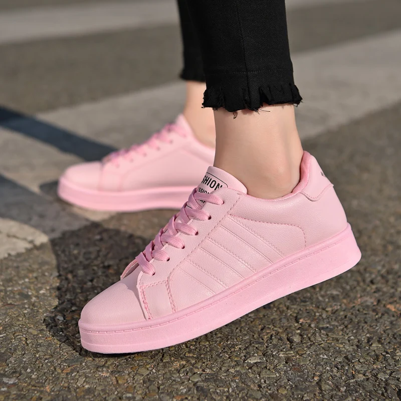 Обувь на платформе Женская дышащая спортивная обувь модная Вулканизированная