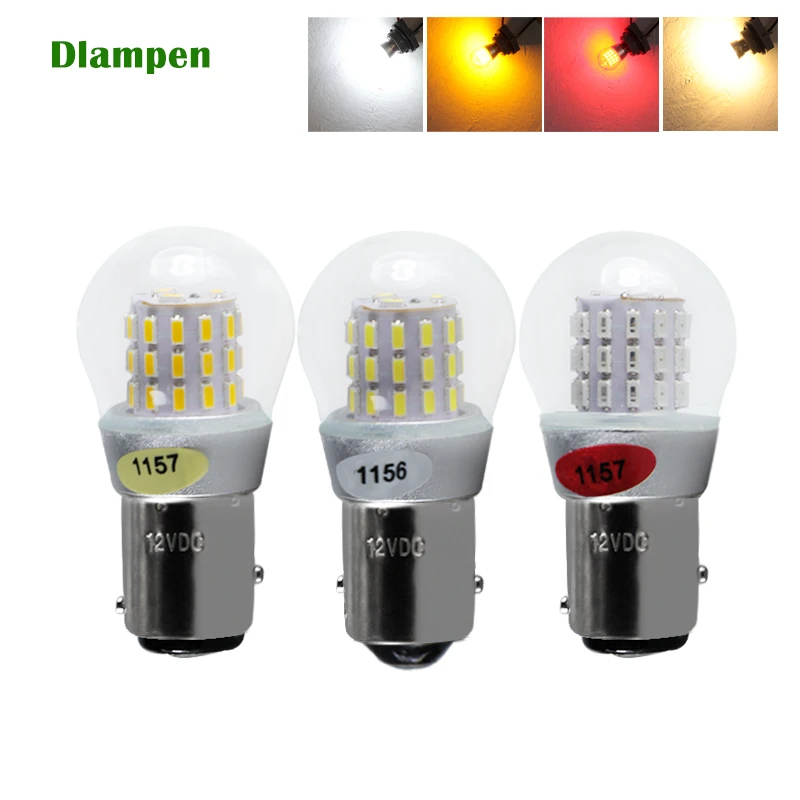 Супер светильник желтый красный светодиодный указатель поворота canbus S25 1156 BA15S 1157