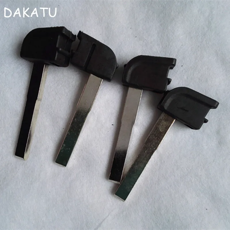 

DAKATU10pcs Replacement Uncut Smart Emergency Key Blade Flat Type Without Chip FOB for Ford Focus C MAX S MAX Mondeo Galaxy Kuga