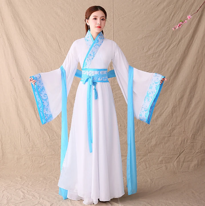 Праздничный наряд для взрослых детей танцевальные костюмы Hanfu женское сказочное