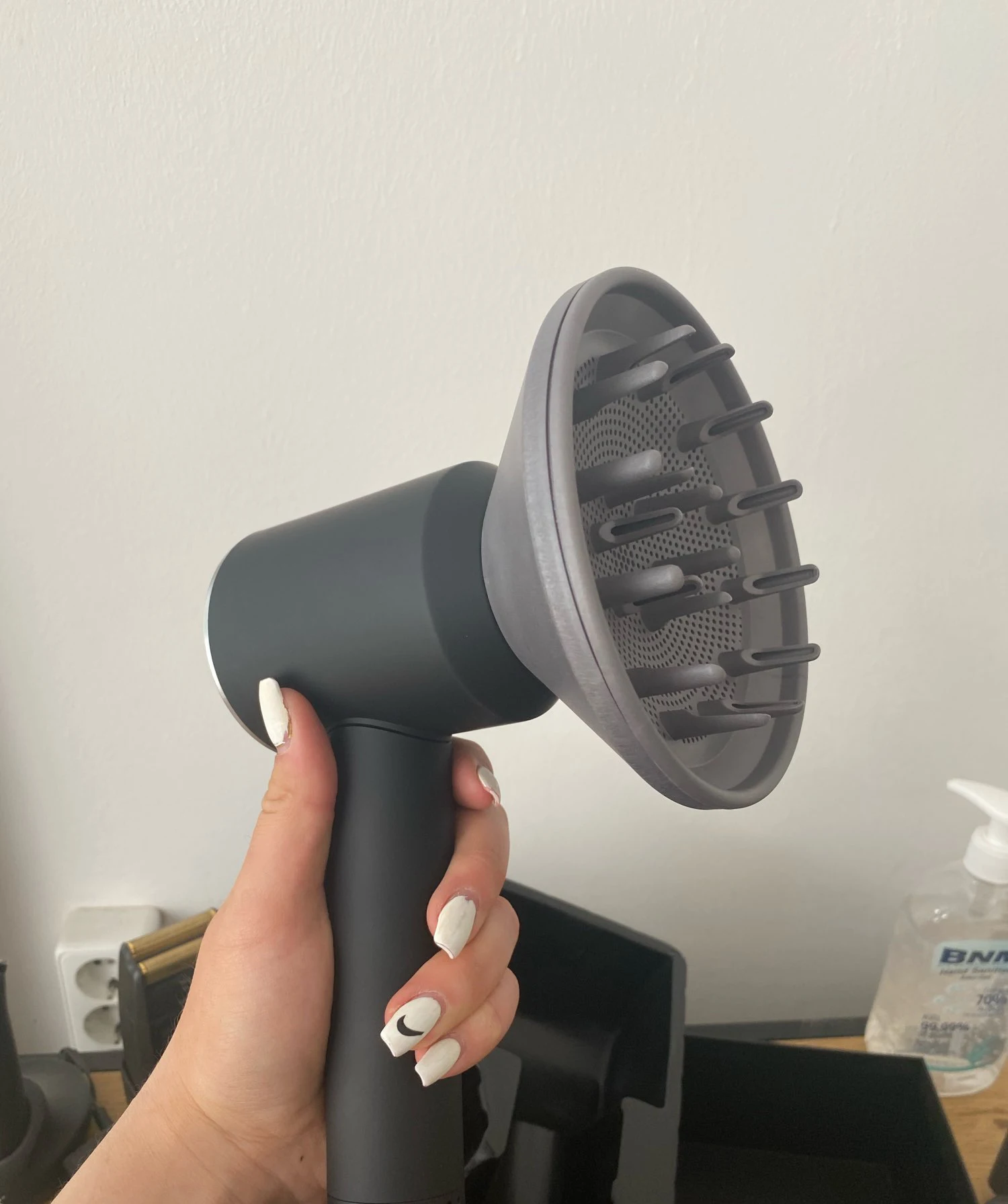 Профессиональный фен для волос Anion 1600 Вт Мощный парикмахерский инструмент