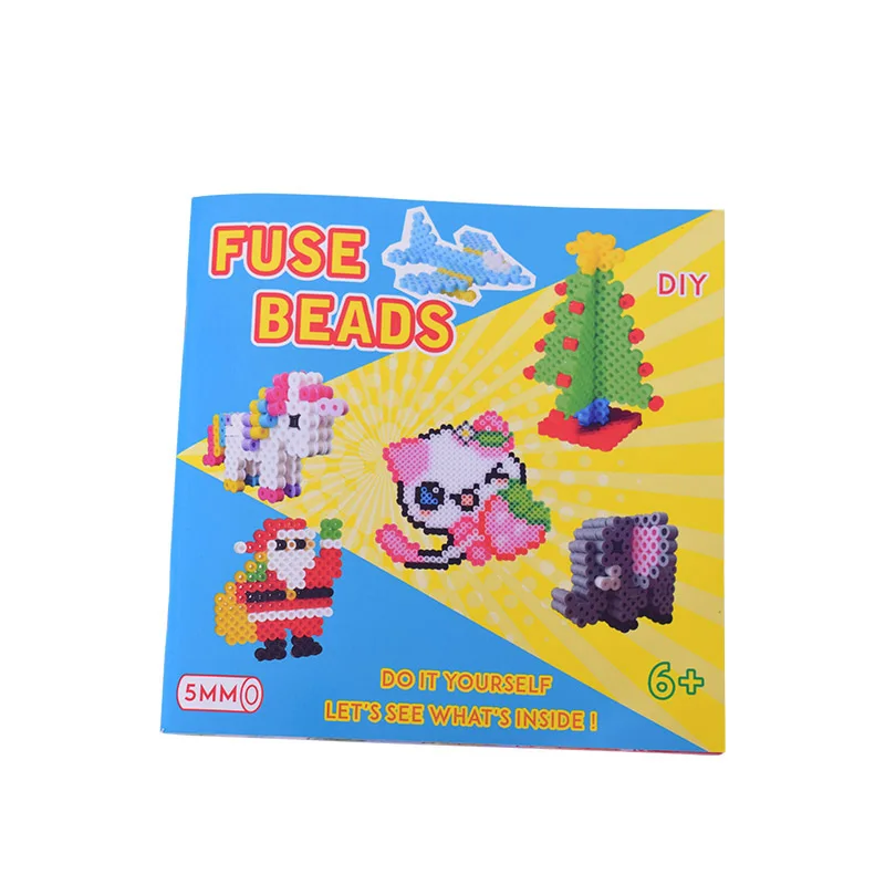 

JINLETONG 90 Patterns Book Hama Beads 5mm Educational Toys Iron Beads Manual Book Fuse Beads Diy puzzles for kids
