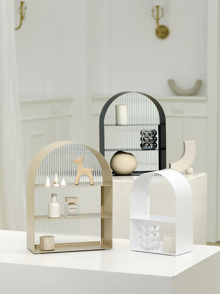 Акриловые стеллажи для хранения 2-х уровневые кухонные аксессуары ванной комнаты