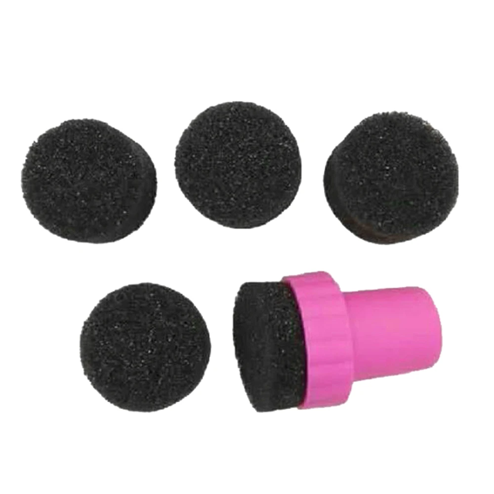 

8pcs Sponge Nail Seal Plastic Personality DIY Nail Beauty Art Stamper Accessory Nail Brushes