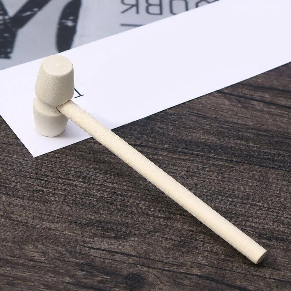 10 шт Мини DIY деревянный молоток домашний декор стучать игрушка обучающая для