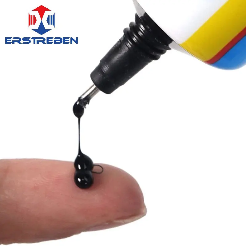 3 pcs 50ml sunshine transparent multi purpose glue adhesive epoxy resin repair cell phone lcd touch screen diy black glue free global shipping
