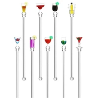 acrylic cocktail stirrer sturdy cocktail swizzle stirrer clear swizzle sticks cocktail colorful cocktail drink stirrer