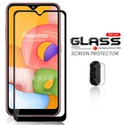 Защитное стекло для камеры 2 в 1 для samsung galaxy a01, a 01, 2019 дюйма, зеркальный экран для телефона 5,7 дюйма, армированное закаленное защитное стекло